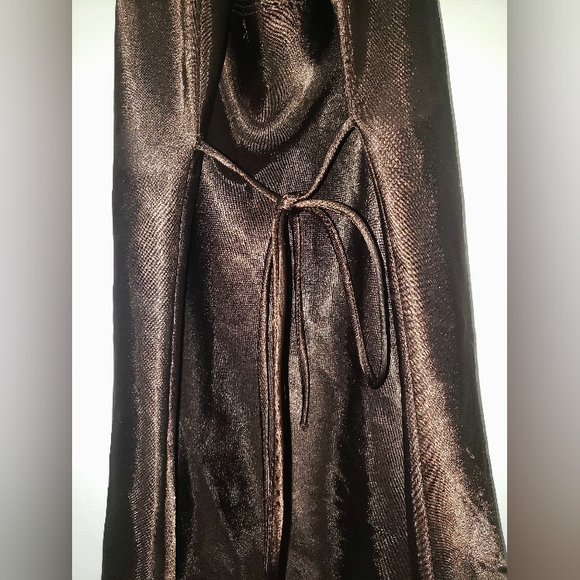 Sz S DAMODA brown silky cami top - Picture 8 of 9